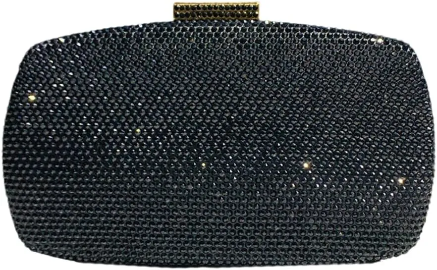 Fashionable Handheld Bag Evening Handbag with Metal Chain Parties Purse for Dinners and Celebration