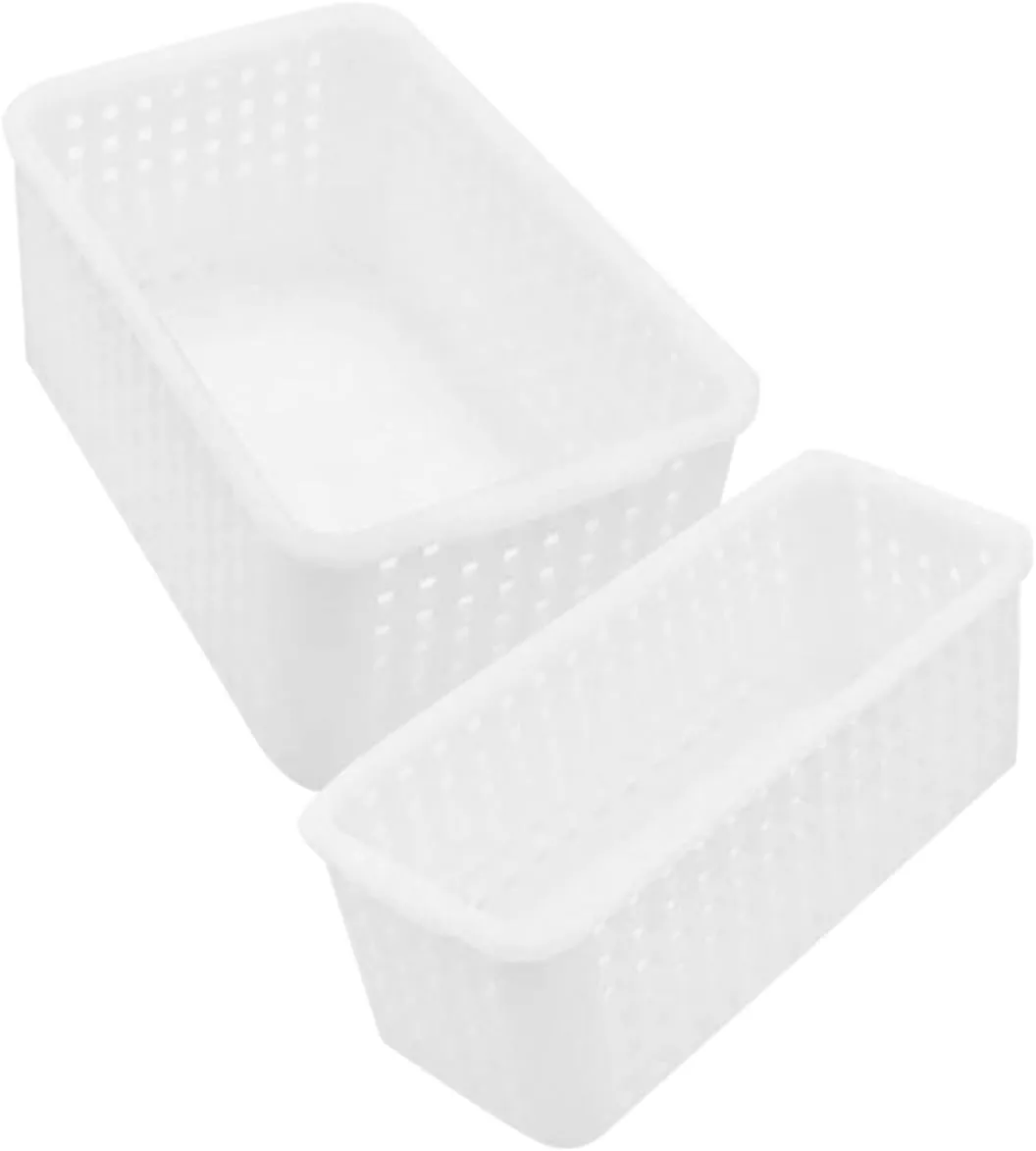 FAVOMOTO 4sets 2pcs Mini Basket for Dollhouse Decor Tiny Storage Baskets with Simple Design for Creative Play Organization Miniature Spaces 2pcs*4