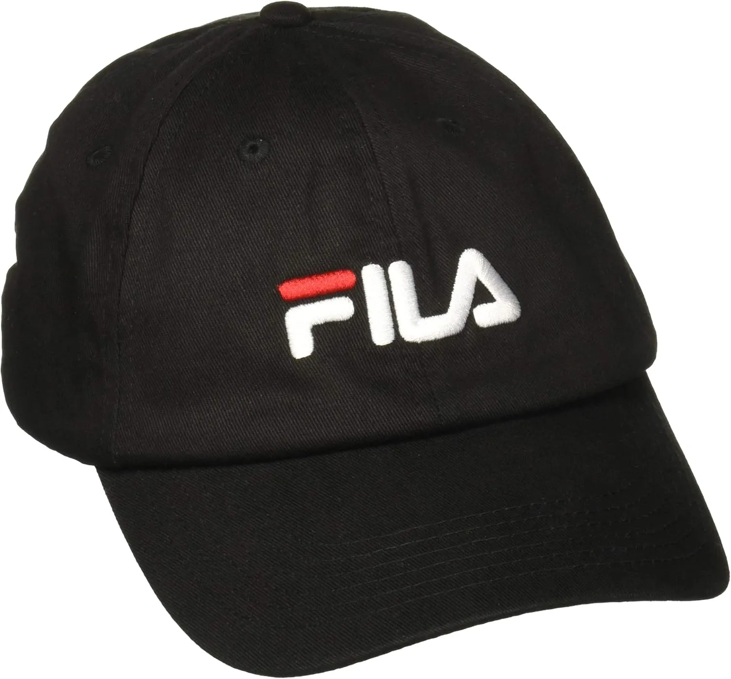 Fila Heritage Cotton Twill Baseball Cap Black OS