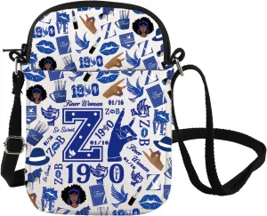 Finer Women Crossbody Bag Greek Sorority Gift Sisterhood Shoulder Bag Sorority Paraphernalia Gift Social Worker Gift