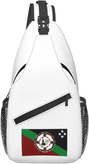 Flag of East New Britain Crossbody Bags For Women Men Chest Backpack Gym Shoulder Bag Travel Outdoor Sports Casual Crossbody Bags