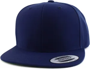 Flexfit Oversize XXL Structured Blank Flatbill Snapback Cap