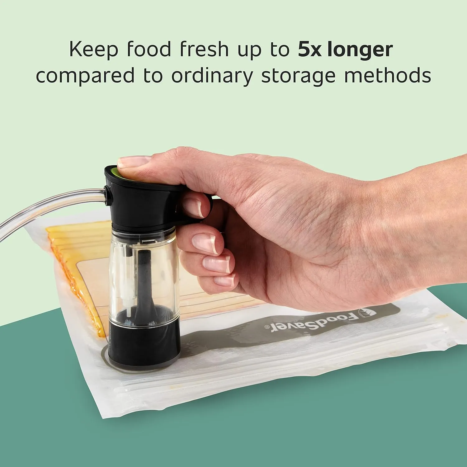 FoodSaver 1-Quart BPA-Free Multilayer Construction Vacuum Zipper Bags, 18 Count (Pack of 2)