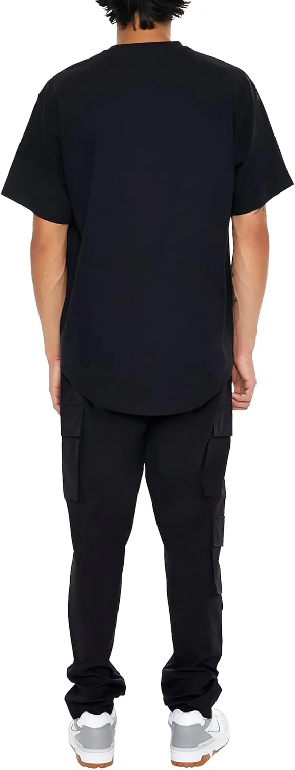 Forever 21 Men's Slim-fit Drawstring Cargo Joggers