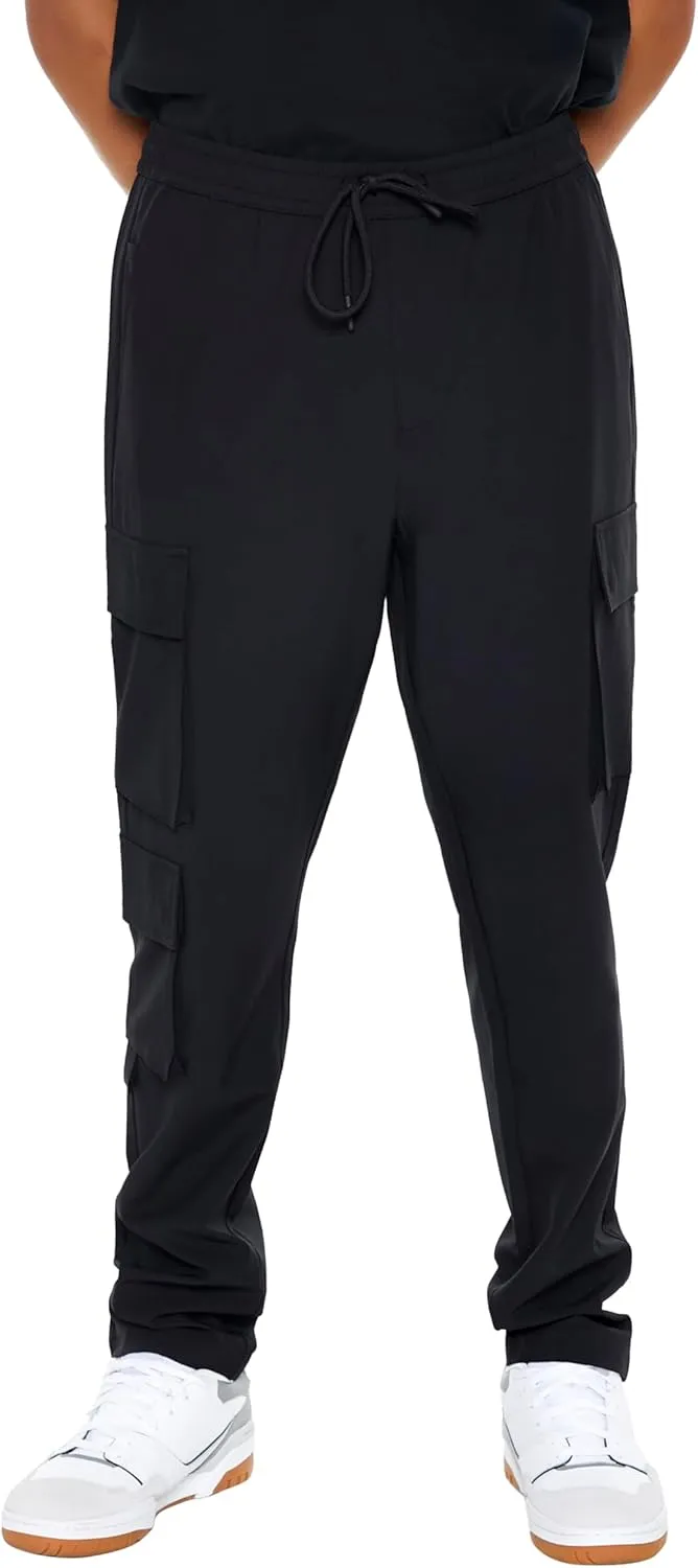 Forever 21 Men's Slim-fit Drawstring Cargo Joggers
