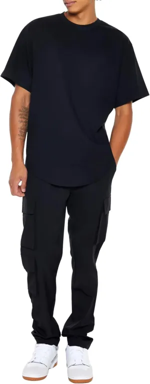 Forever 21 Men's Slim-fit Drawstring Cargo Joggers