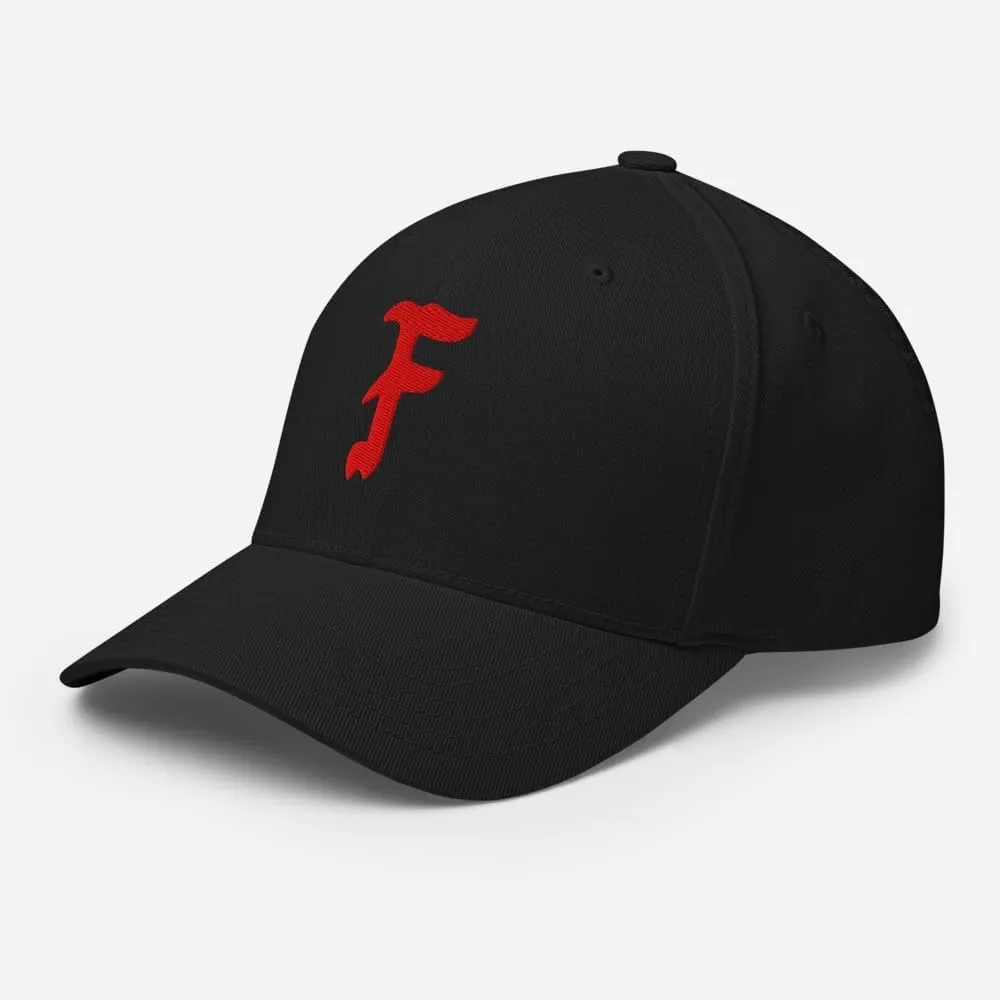 Forward Observations Group Hat, Forward Observations Group F Logo Embroidered Structured Flex Fit Cap
