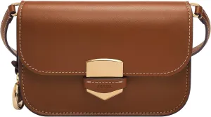 Fossil Women's Lennox Leather Flap Crossbody Bag
