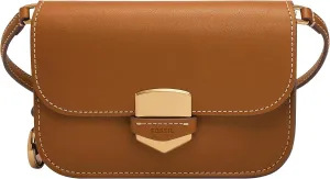 Fossil Women's Lennox Leather Flap Crossbody Bag