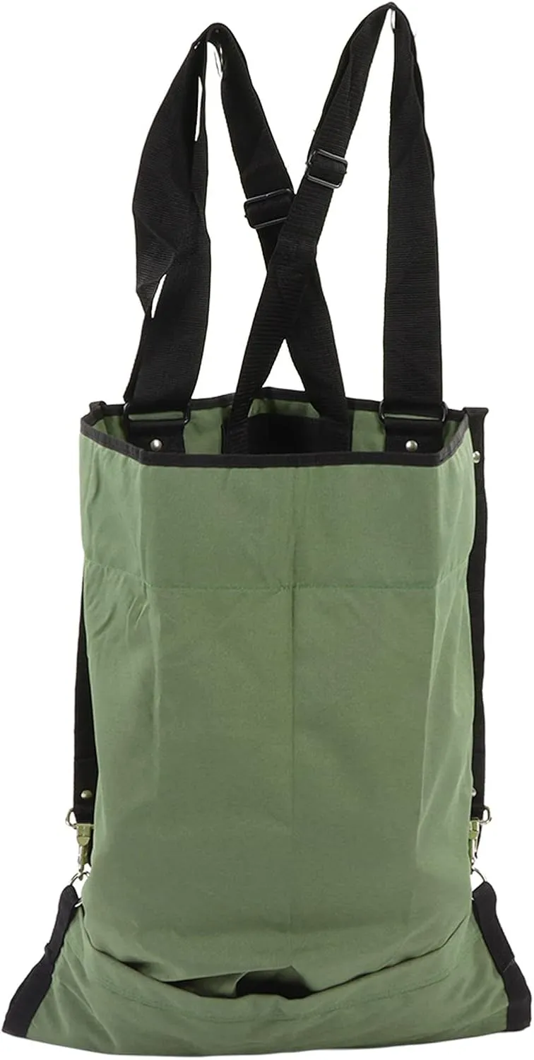 Fruit Picking Bag, Adjustable Large Capacity 600D Oxford Cloth Garden Picking Bag with Double Buckle, Fruit Storage Apron Pouch for Picking Fruits Vegetables