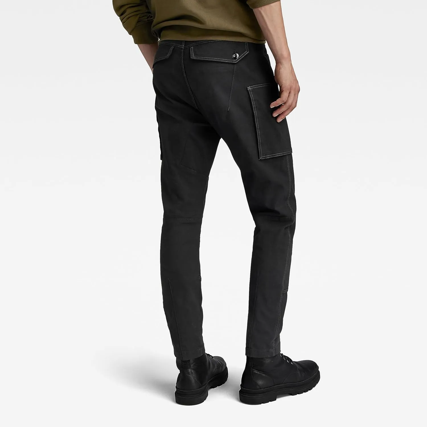 G-STAR Men's Zip Pocket 3D Skinny Fit Cargo Pants
