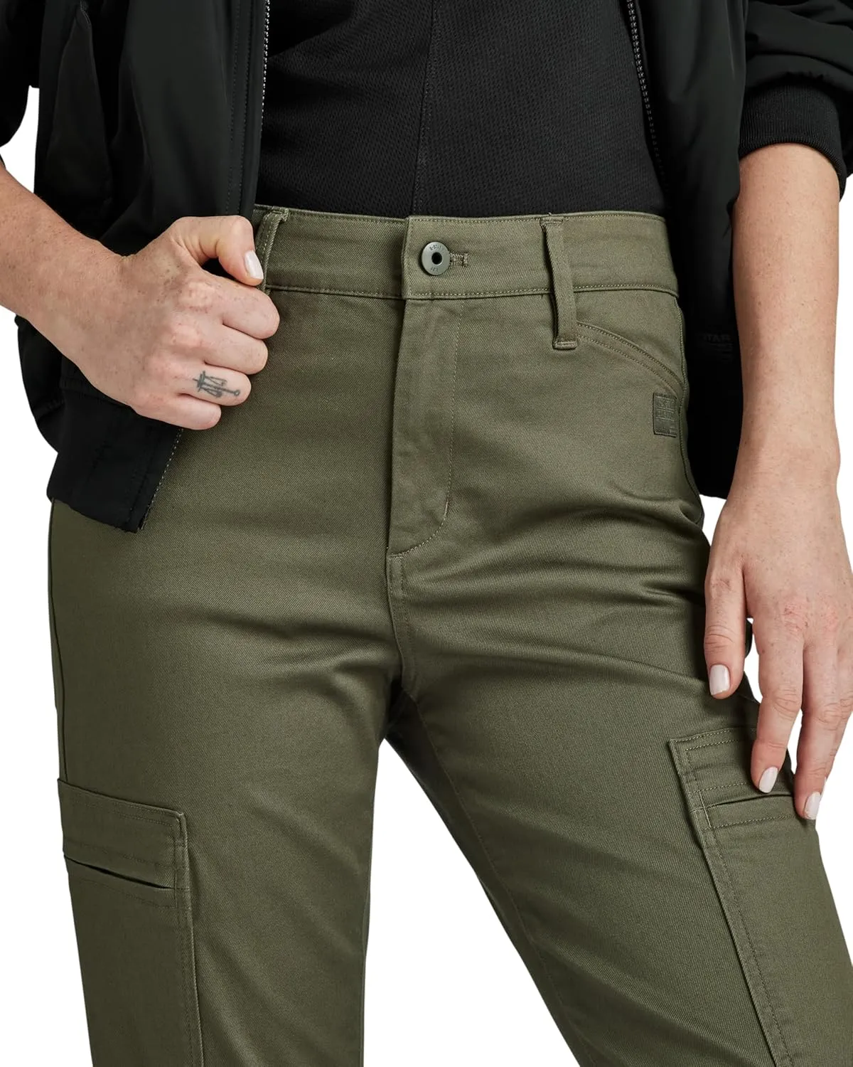 G-STAR RAW Women's skinny cargo trousers