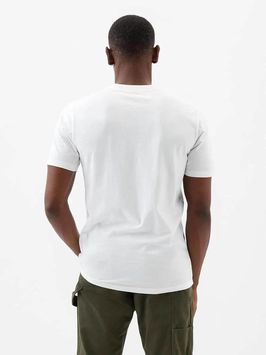 GAP Men's Everyday Soft Logo Tee