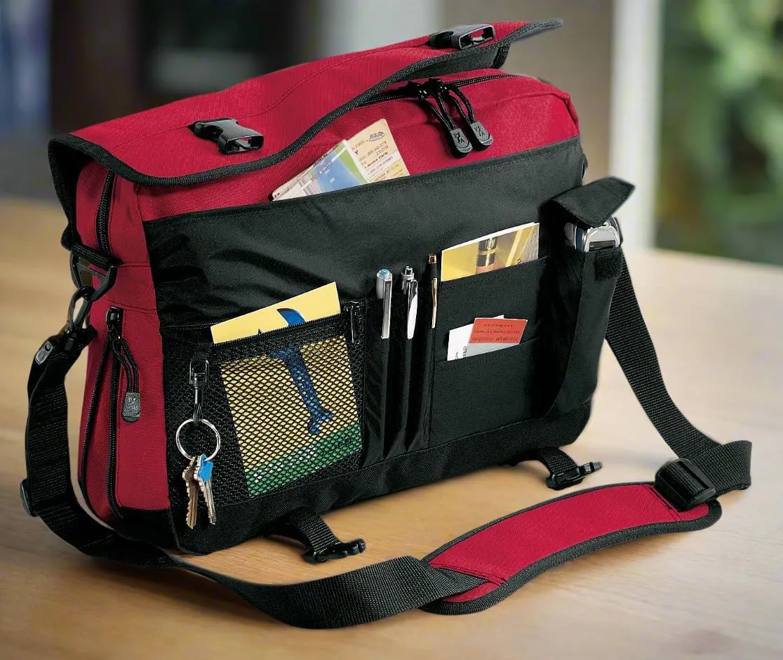 Georgia Bulldogs Laptop Bag University of Georgia Messenger Bag or Computer Bag
