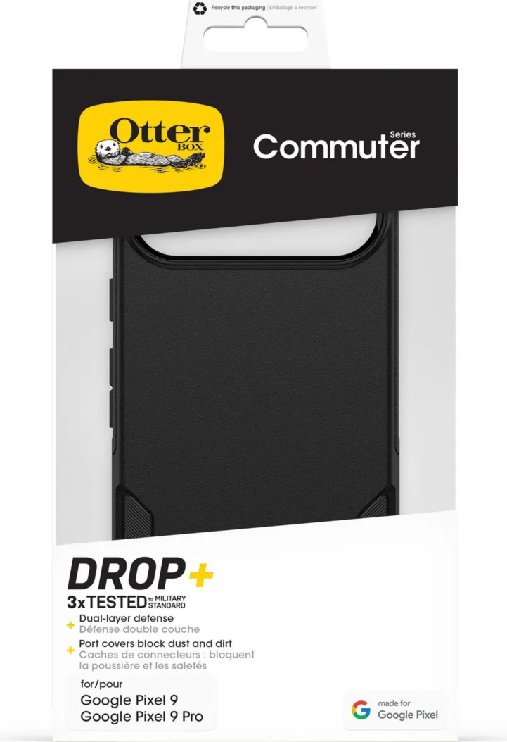 Google Pixel 9/9 Pro Otterbox Commuter Series Case - Black