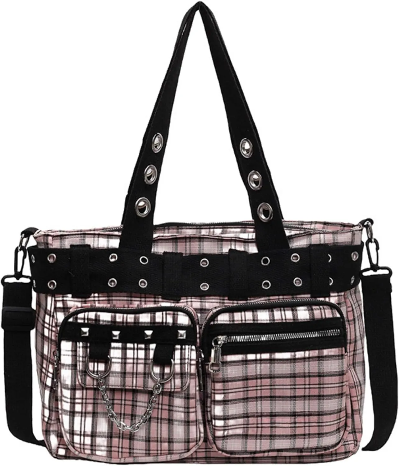Goth Punk Messenger Bag, Emo Gothic Shoulder Bag
