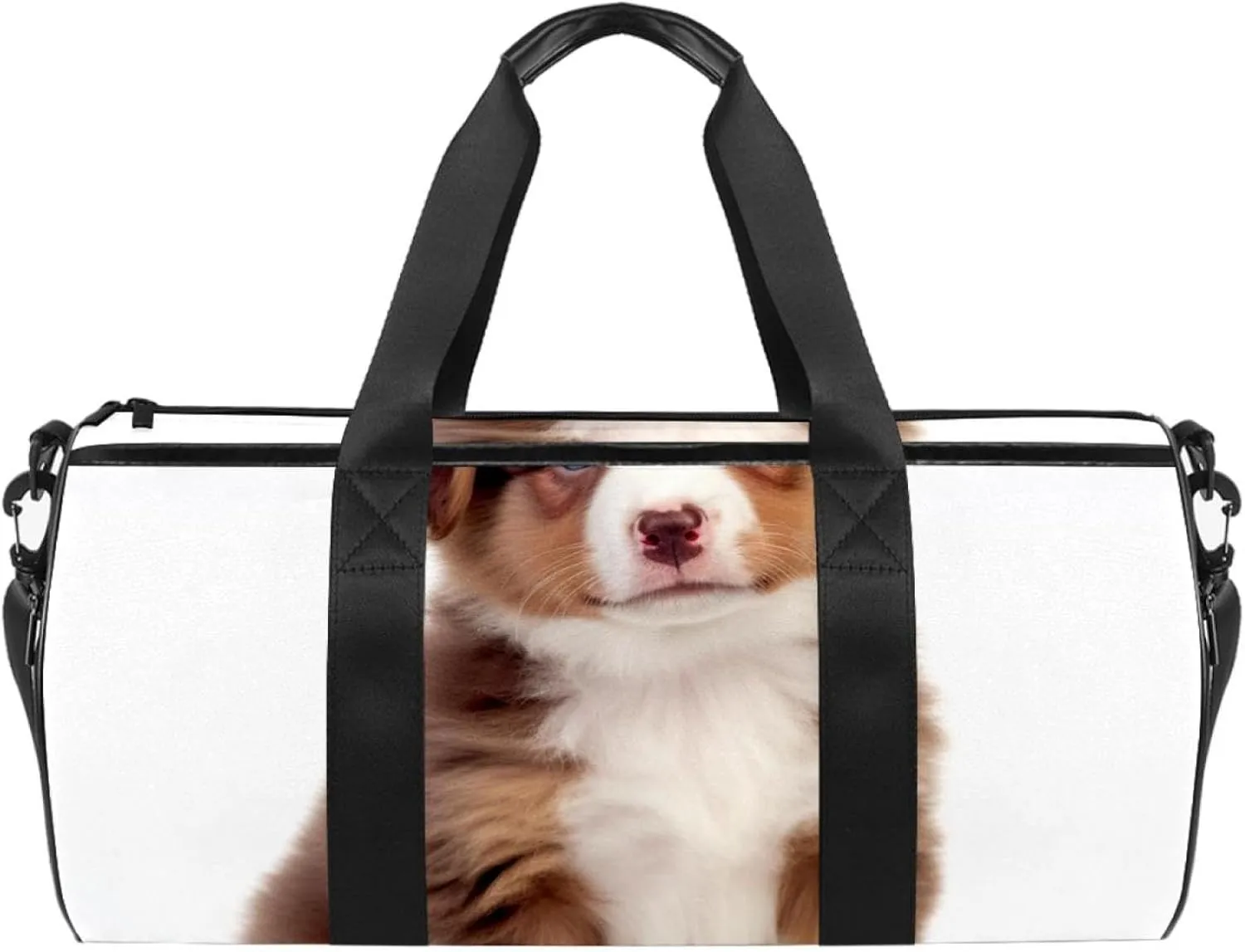 Gym Bags for Men,Travel Duffel Bags for Women,Australian Shepherd Dog,Workout Bag