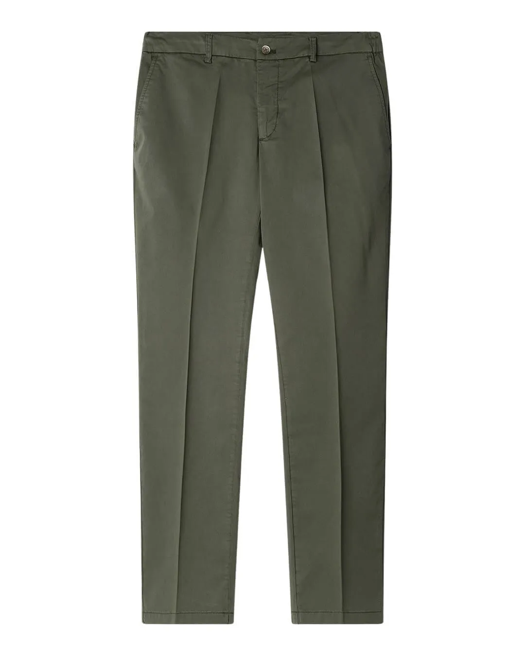 Hackett Thyme Green Drawcord Commuter Trousers