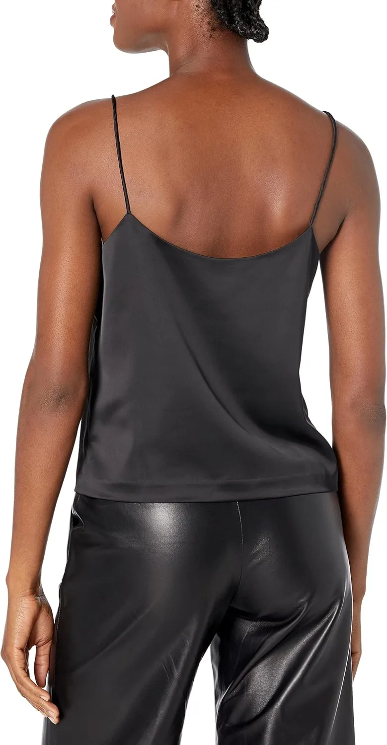 HALSTON Women's Luna Satin Tank