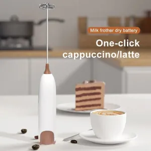 Handheld Battery-Powered Frother Mixer