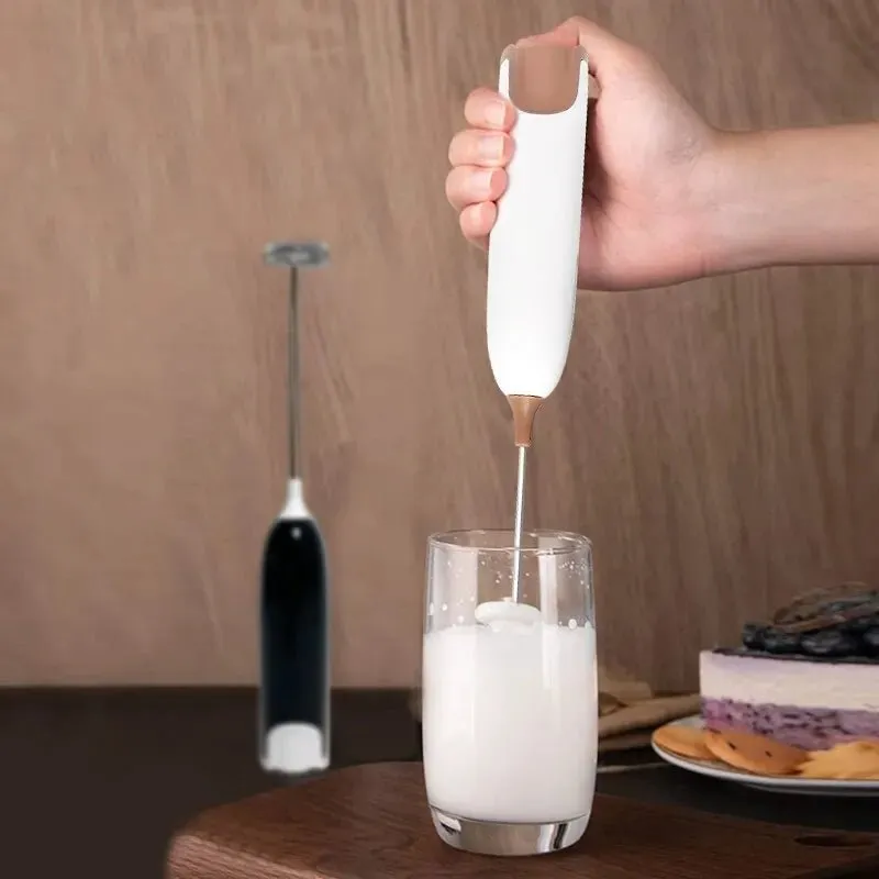 Handheld Battery-Powered Frother Mixer