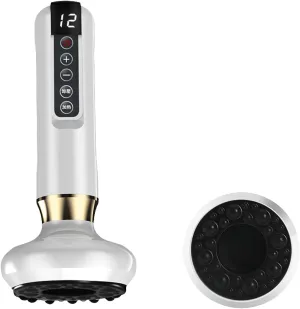Handheld Cellulite Remover 2025 12 Speed Cellulite Massager Steel Beads Heating Body Shaping for Legs Arms Back Rechargeable (A, One Size)