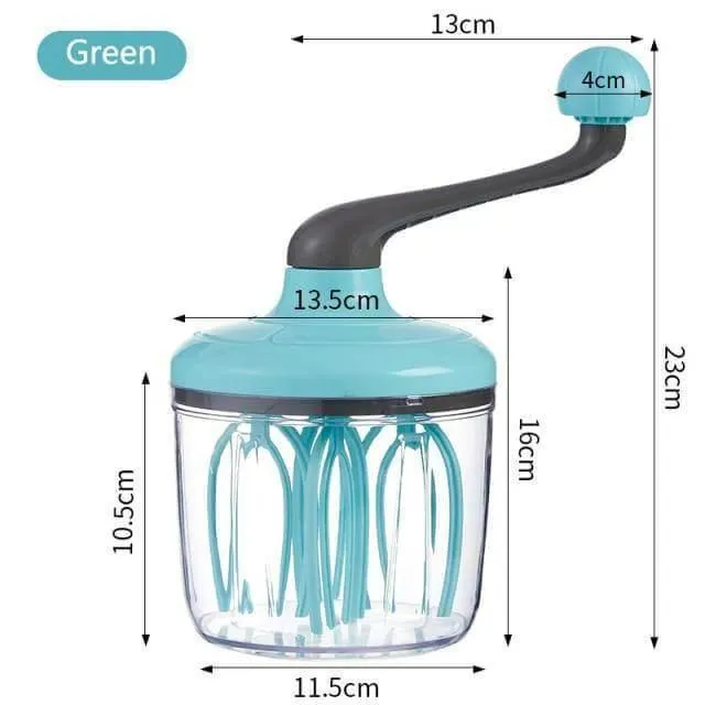 Handheld Egg Beater Mixer - Easy Baking Whisk