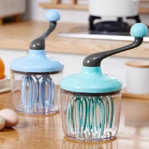 Handheld Egg Beater Mixer - Easy Baking Whisk