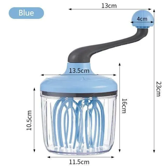 Handheld Egg Beater Mixer - Easy Baking Whisk