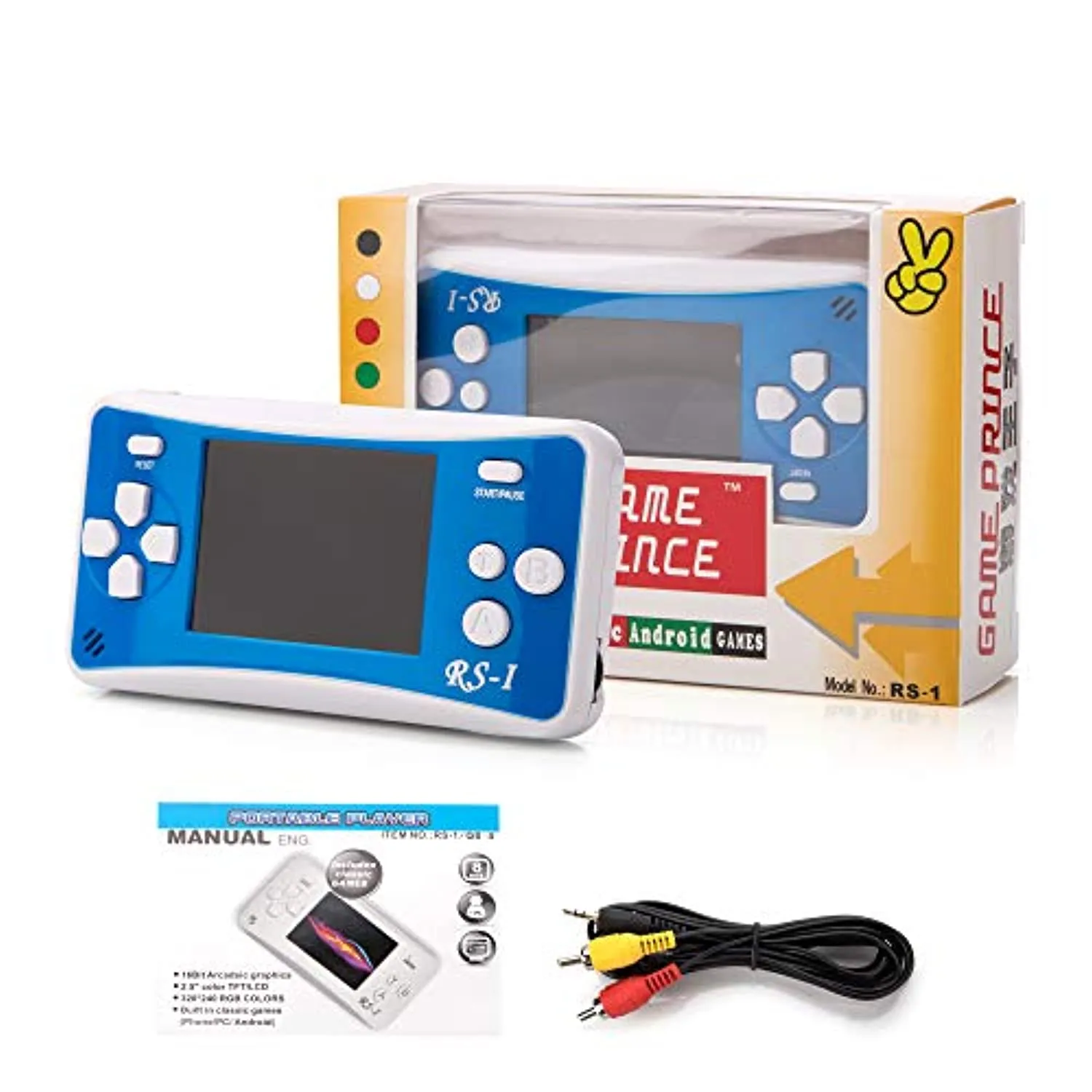 Handheld Game Console with HD 2.5 inches Screen, Built-in 152 Games