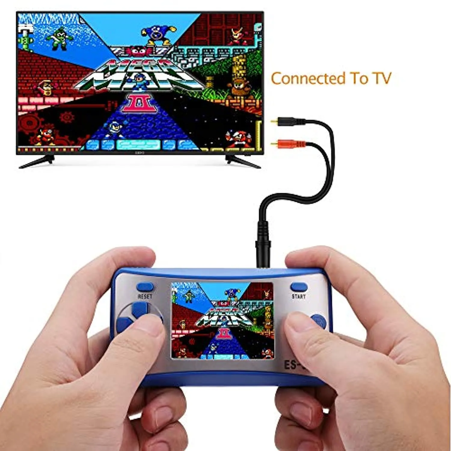 Handheld Game Console with HD 2.5 inches Screen, Built-in 152 Games