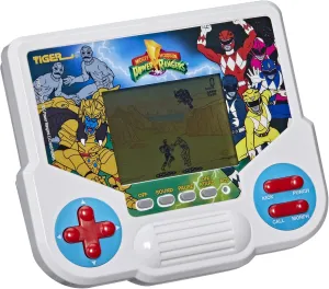 Hasbro Gaming Tiger Electronics Mighty Morphin Power Rangers Electronic LCD Video Game, Retro-Inspired Edition, Handheld 1-Player Game, Ages 8 and Up