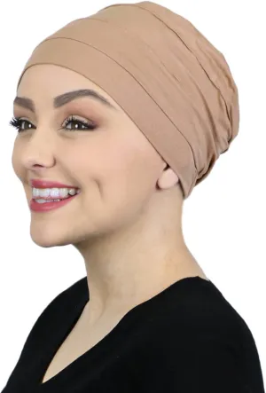 Hats Scarves & More Chemo Cap Cancer Headwear Women Bamboo Turban 50  UPF Sun Protection 3 Seam