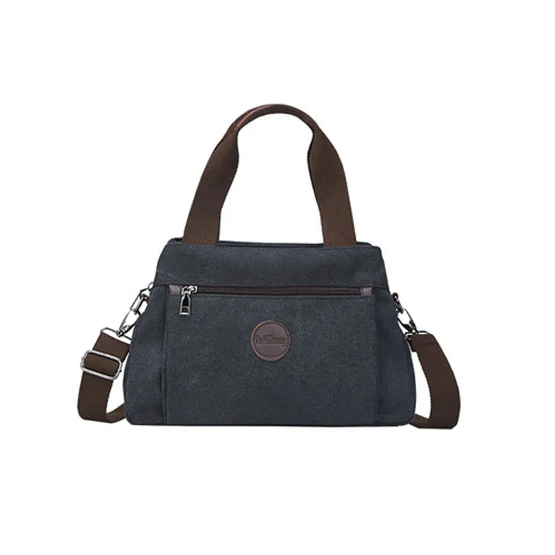 High Capacity Multi-Pocket Crossbody Handbag