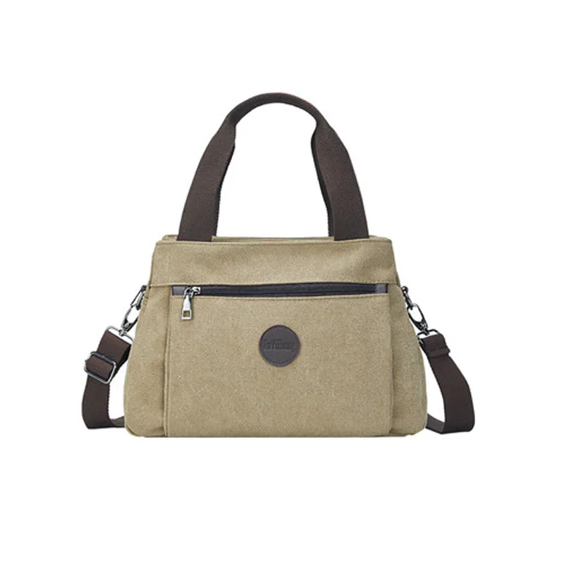 High Capacity Multi-Pocket Crossbody Handbag