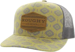 HOOEY Men’s Roughy Adjustable Snapback Hat (Yellow/Grey)