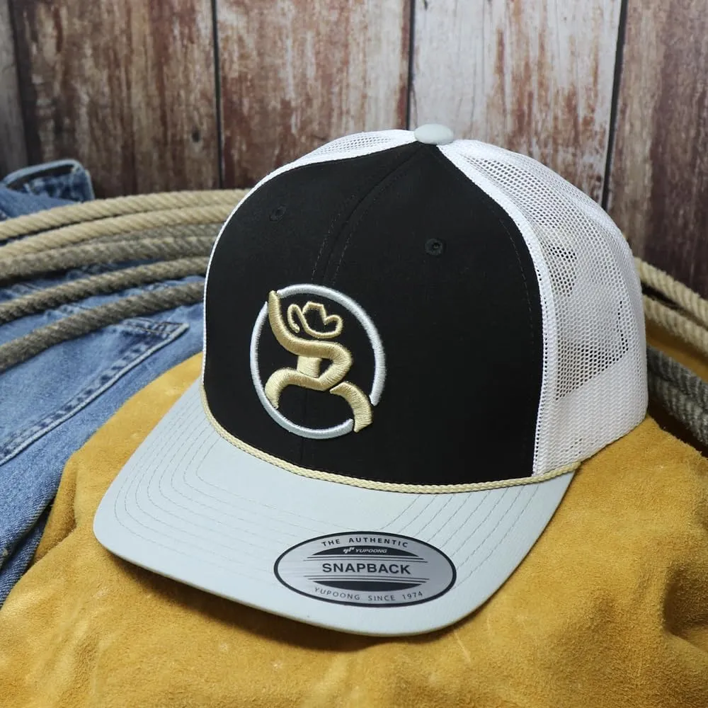 HOOEY Men’s Strap Roughy Adjustable Snapback Hat