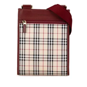 House Check Canvas Crossbody