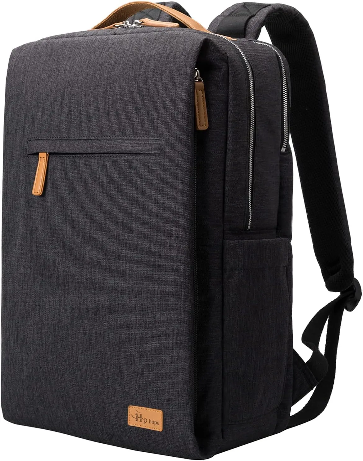 Hp hope Laptop Backpack for Women, 15.6 Inch Work Backpack with USB Port, Water Resistant Backpack for Travel, College, Commuter, Business