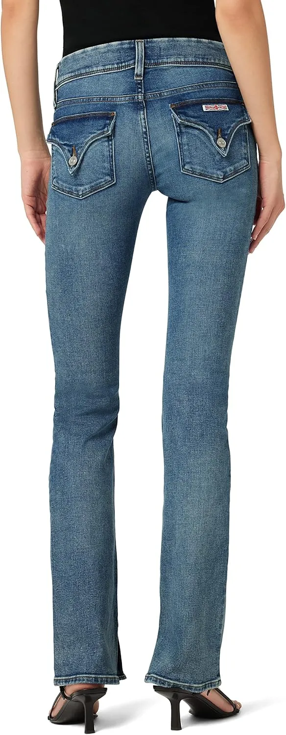 HUDSON Women's Beth Baby Bootcut Jean with Back Flap Pockets