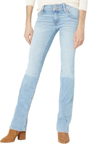 HUDSON Women's Beth Baby Bootcut Jean with Back Flap Pockets