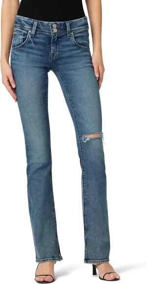 HUDSON Women's Beth Baby Bootcut Jean with Back Flap Pockets