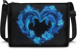 HUGS IDEA Crossbody Purse for Women Small Crossbody Bags Polyester Messenger Bag with Adjustable Shoulder Strap