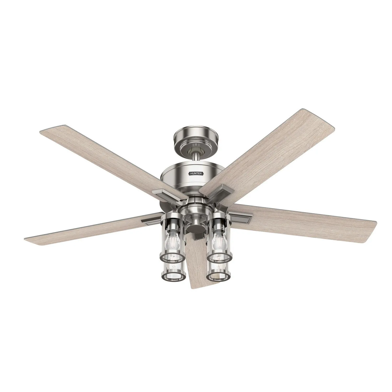 Hunter Astwood II | Ceiling Fan with 9W A19 & Integrated Control System - Handheld