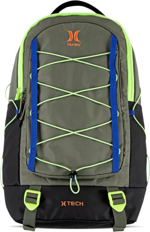 Hurley Men's Commuter Travel Backpack, Army, One Size