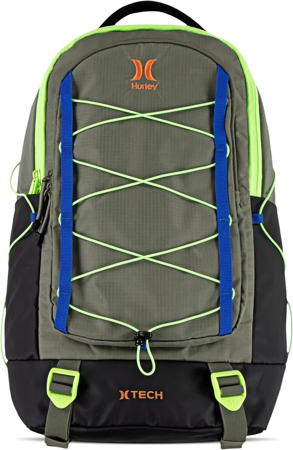Hurley Men's Commuter Travel Backpack, Army, One Size