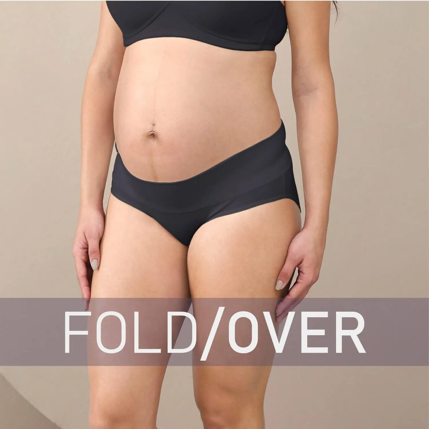 Intimate Portal Maternity Underwear | Pregnancy Postpartum Panties | Foldable Briefs Under the Bump