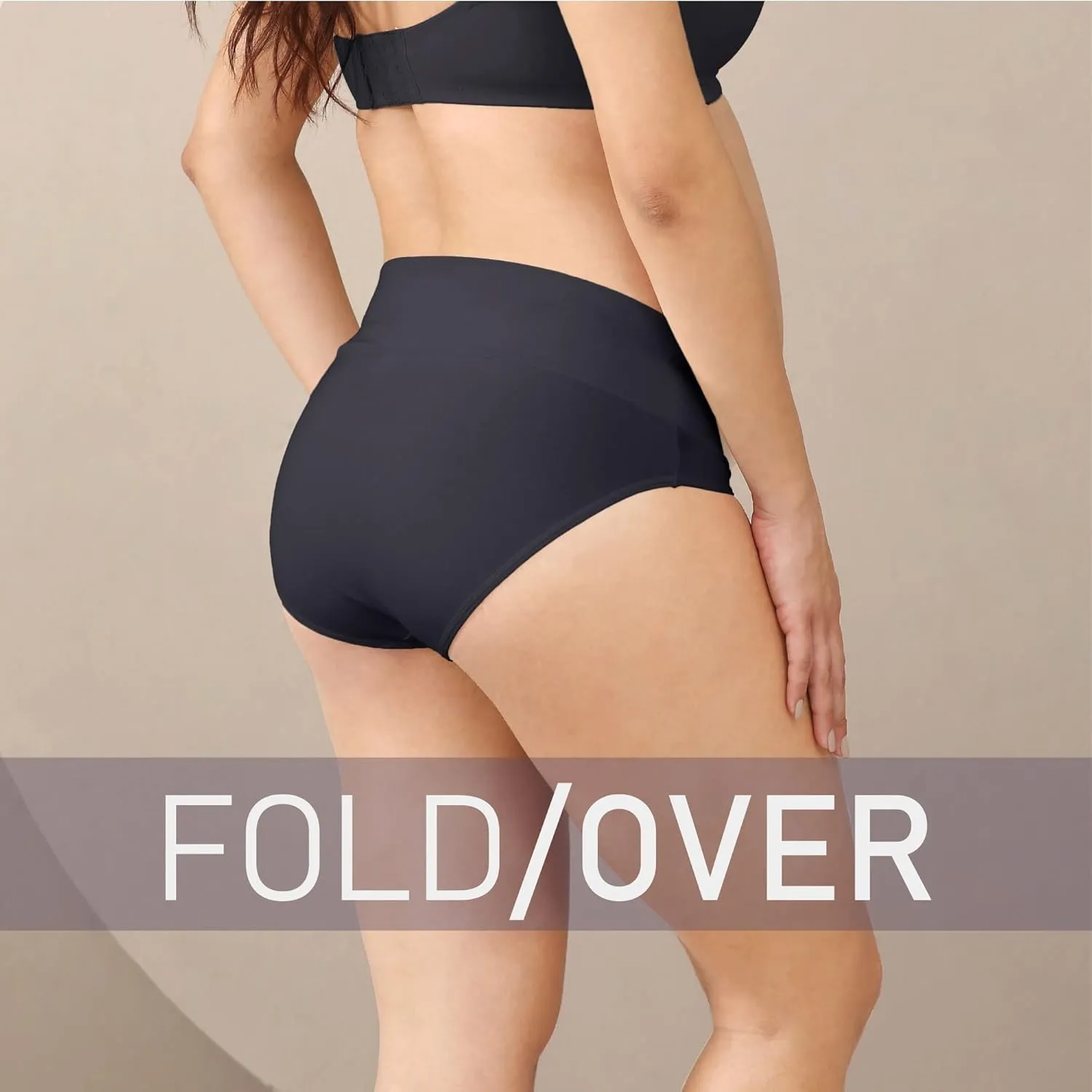 Intimate Portal Maternity Underwear | Pregnancy Postpartum Panties | Foldable Briefs Under the Bump