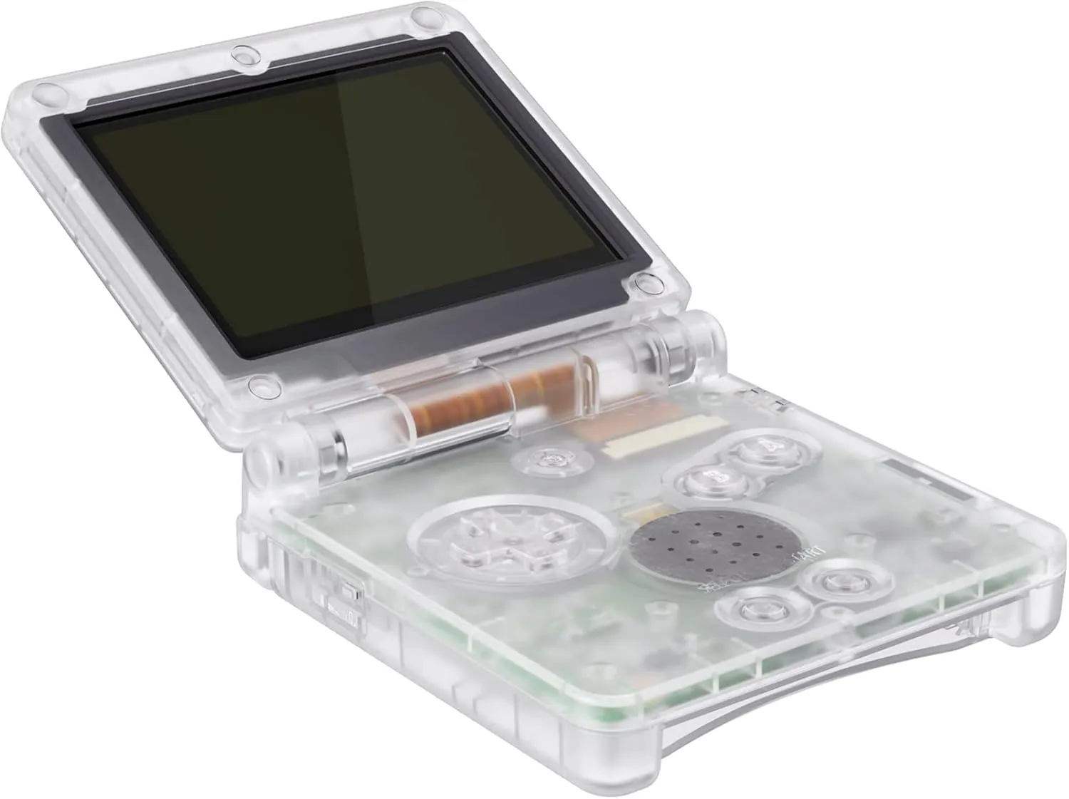 IPS Ready Upgraded eXtremeRate Glow in Dark - Green Custom Replacement Housing Shell for Gameboy Advance SP GBA SP – Compatible with Both IPS & Standard LCD – Console & Screen NOT Included