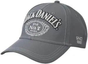 Jack Daniel's Men's Structured Logo Ball Cap Grey One Size